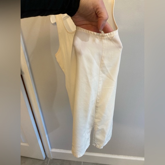 Silk Exchange cream sleeveless top size small - Picture 2 of 6